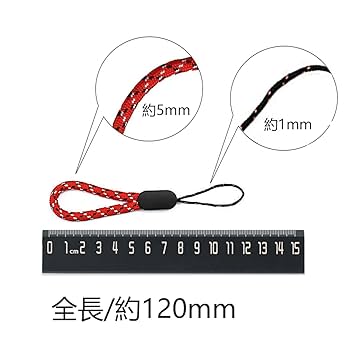 Amazon | [ZXZone] ハンドストラップ 携帯ストラップ